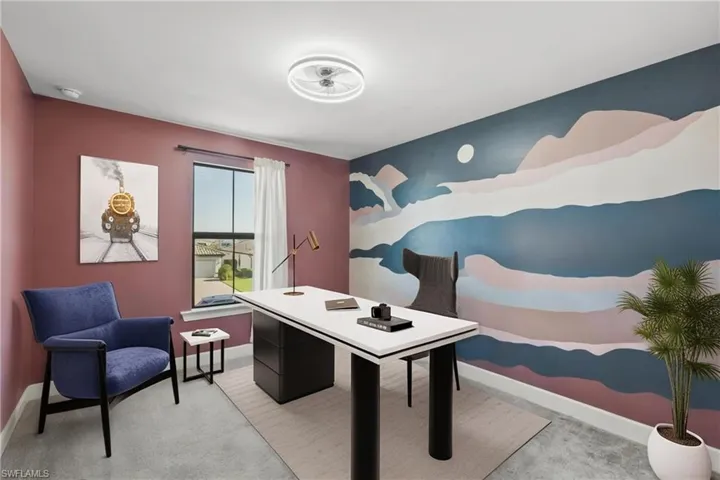 Bedroom 2, Currently used as an Office