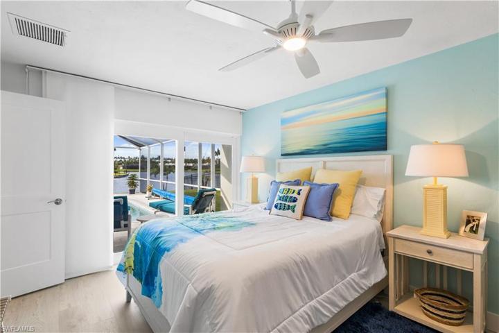 Your master ensuite bedroom has access to your pool and lanai!