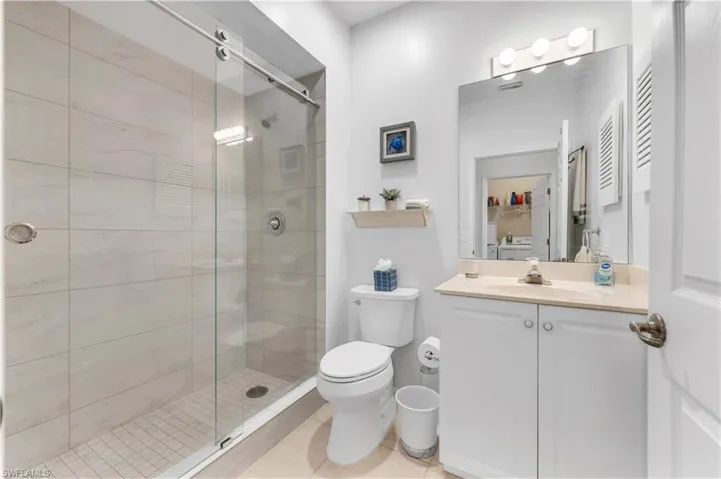 Guest bath with Updated  Stall Shower