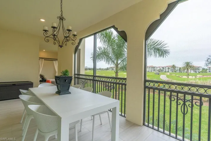 Dining Table on Loggia