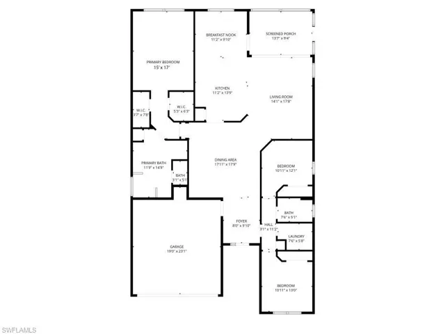 View of room layout