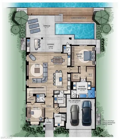 Virtual Rendering of Main Floor