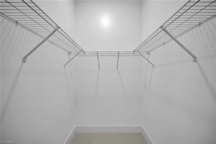 View of spacious closet