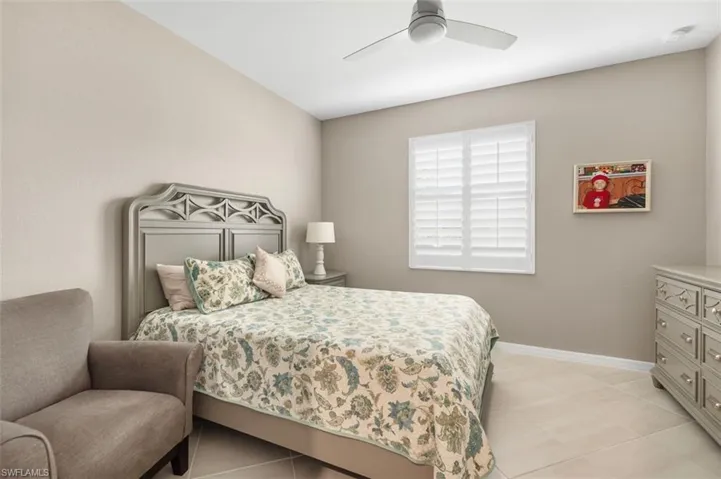 2ND BEDROOM...notice the plantation shutters