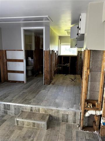 water damaged apartment small kitchen n bath