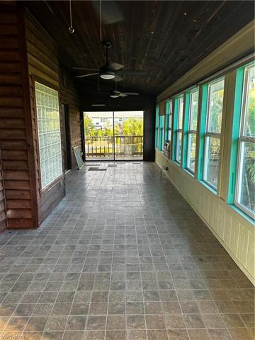 back large porch east side of property