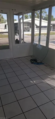 Enclosed Sunroom