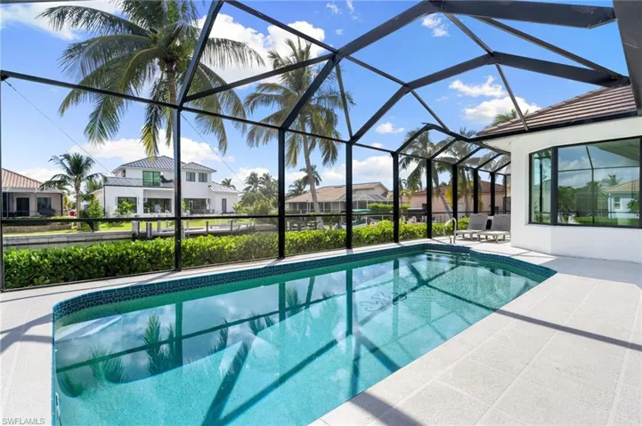 Swimming Pool facing Southwest for beautiful winter sunsets!