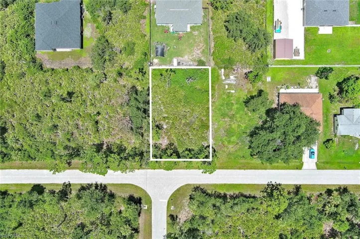 View of property location featuring property parcel outlined