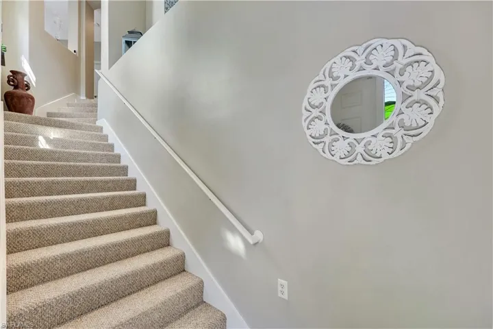 View of stairway