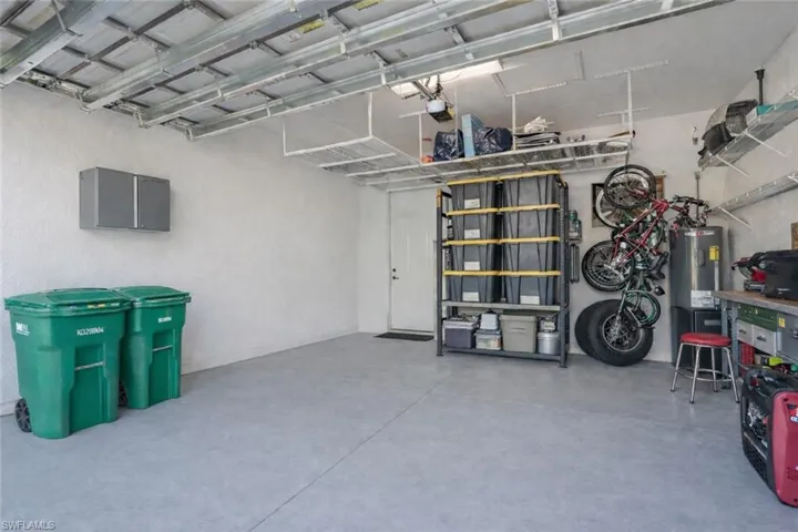 2 Car GarageSturdy garage ceiling shelving
