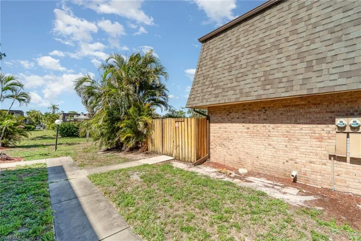 walk up to the property