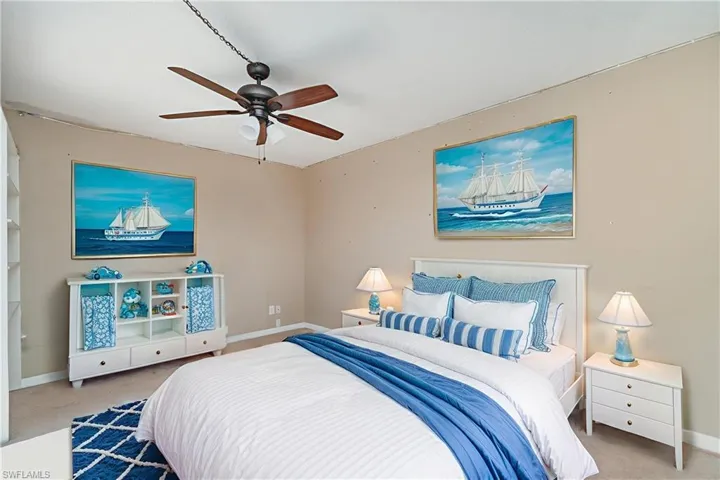 Second bedroom - Virtually staged