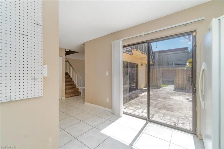 kitchen view to outside