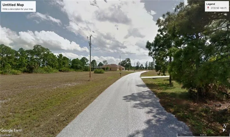 Street view towards South