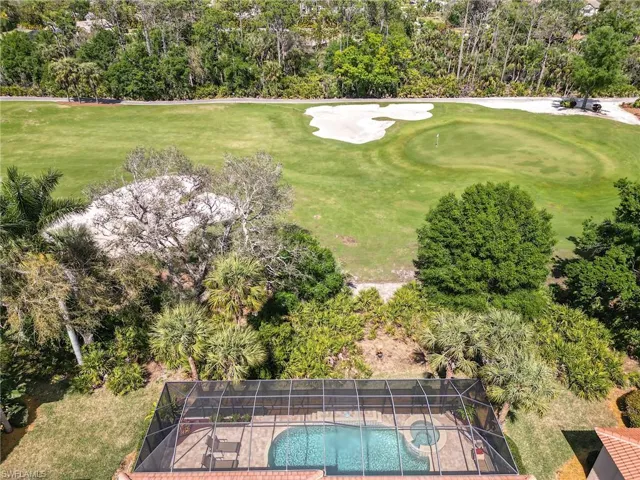 12th green is the rear view