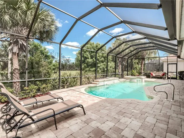 Relax and sun n this large pool deck