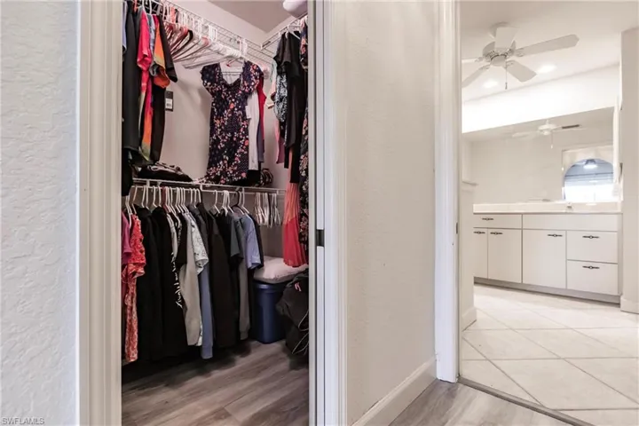 View of closet