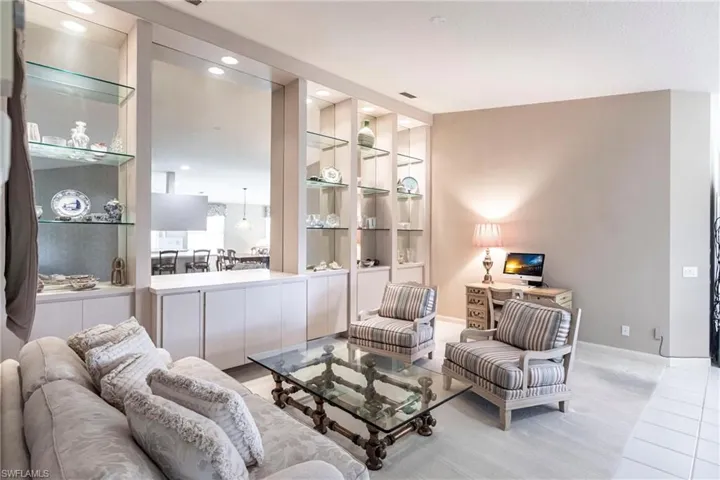 Great room wall unit.