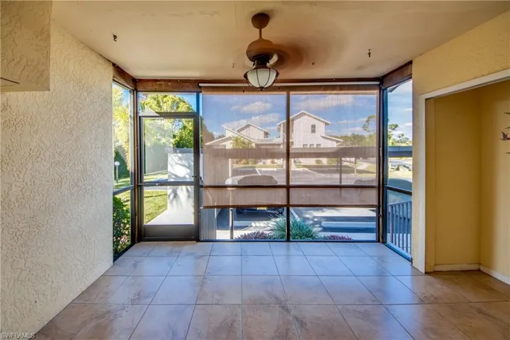 Lanai off living room