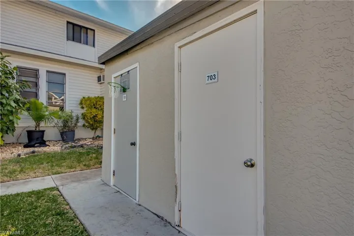 Exterior Storage Room