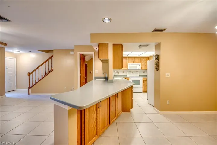 Dining Room area looking toward kitchen