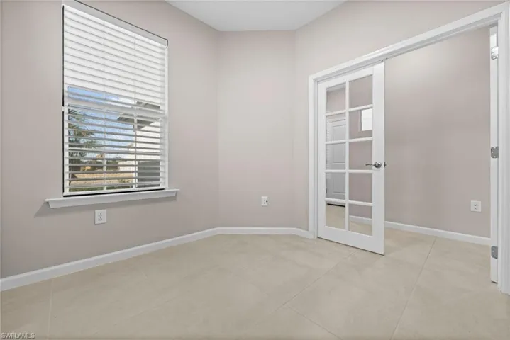 Spare room with baseboards