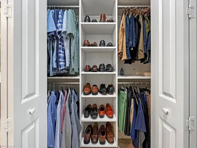 View of closet