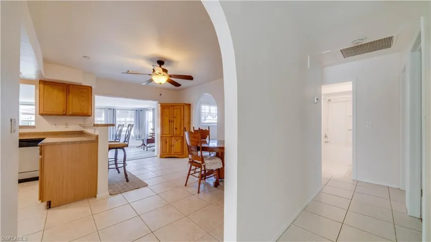 Entrance to Kitchen