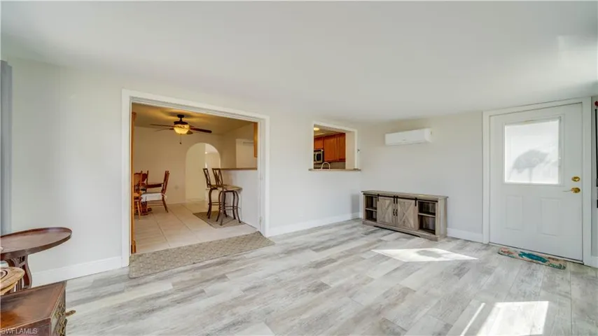 Family Room, view into Kitchen