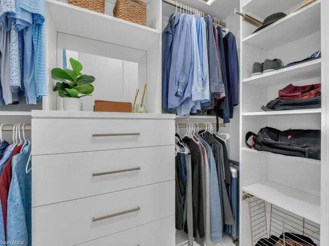 His Custom California Closet