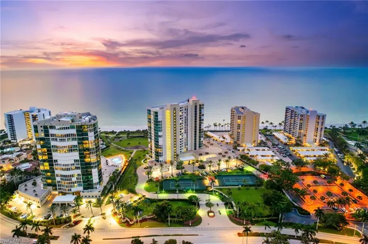 Sunset over Park Shore