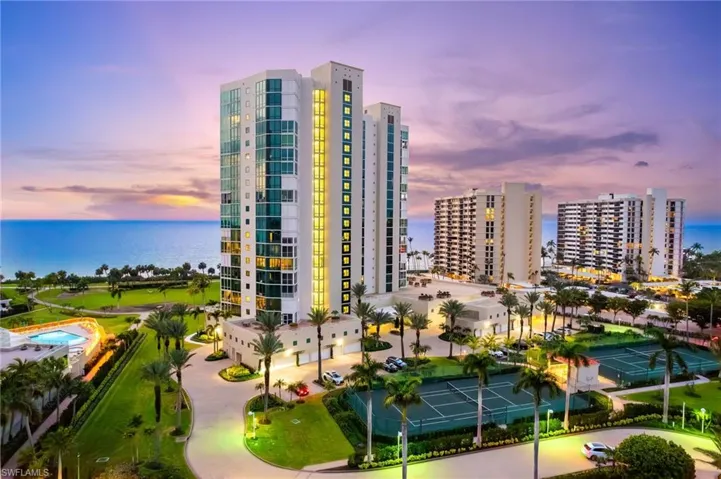 Gulf Sunset over Le Ciel Park Tower