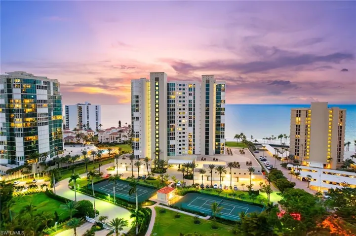 Sunset over Park Shore