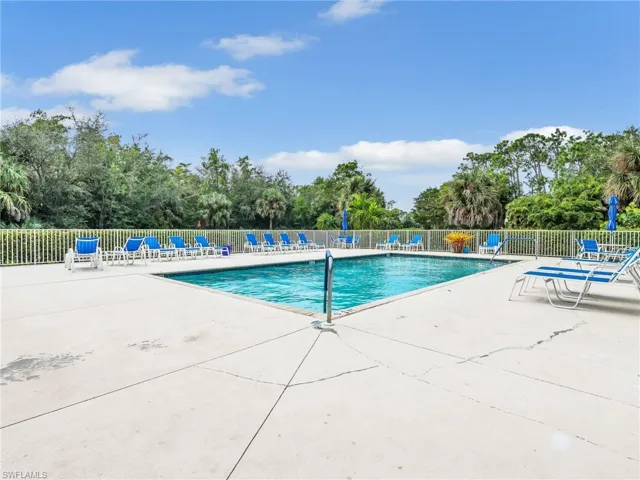 Satellite Pool Next to Building