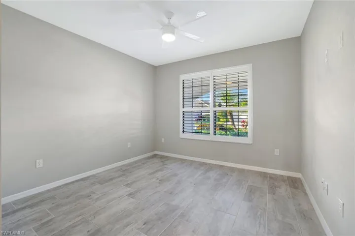 Guest room unfurnished