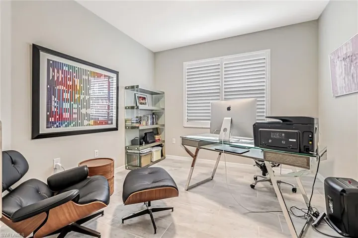 Office shown furnished