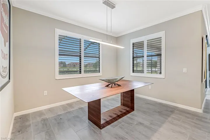 Formal Dining area