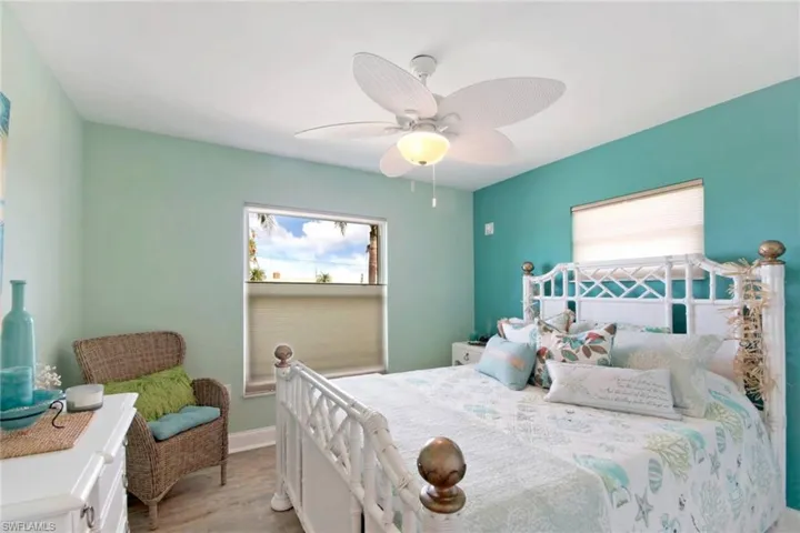 Bedroom ceiling fan