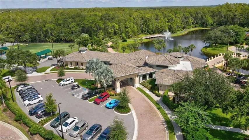Birds eye view of Town Center