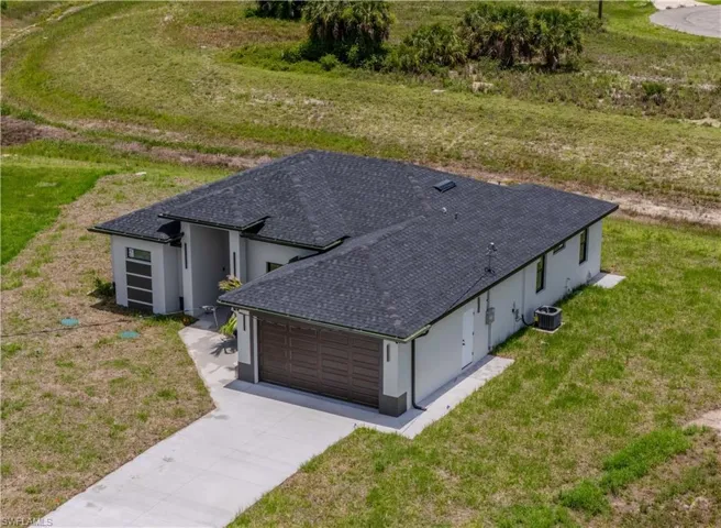 Aerial view of property and surrounding area
