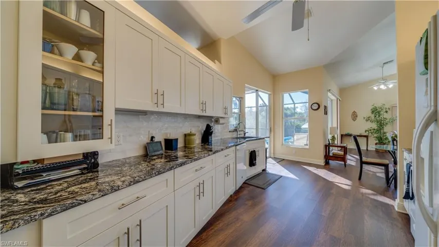 Large Kitchen with wood cabinets