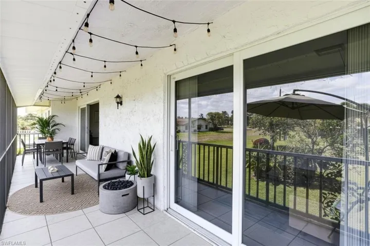 virtual staged balcony