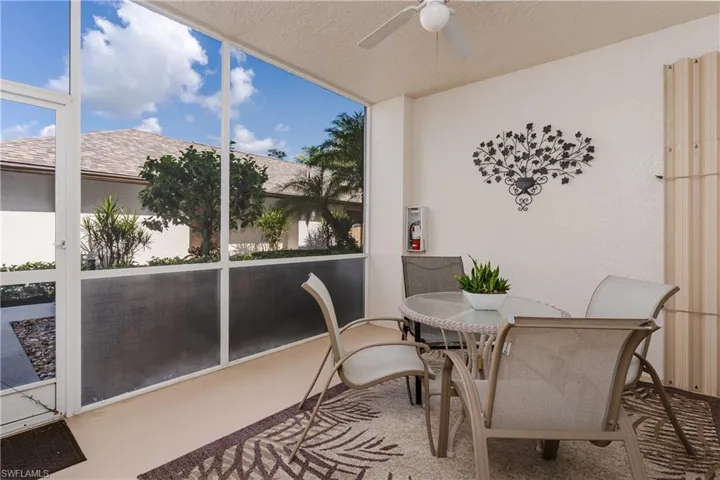 Another view of the Front Lanai