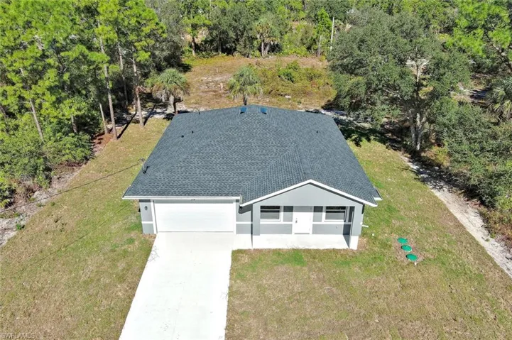 Aerial view of property and surrounding area