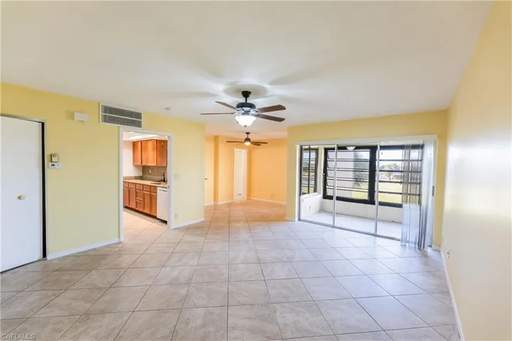 Open Floor plan and ALL tile throughout