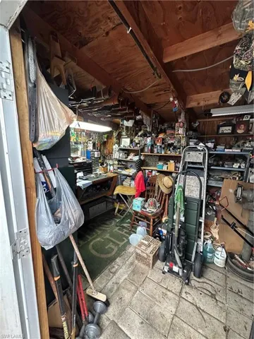 View of storage room