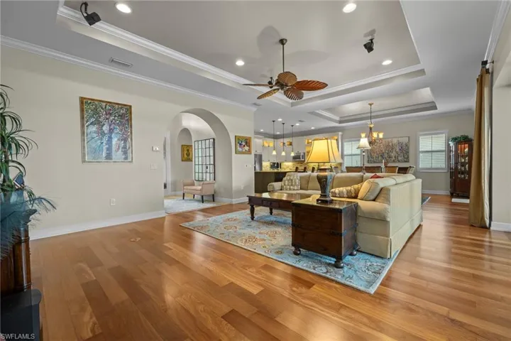 Beautiful wood flooring