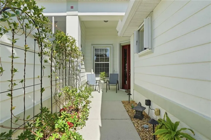 Entrance to property with covered porch