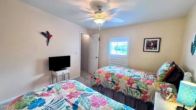 3rd Bedroom with walk-in closet